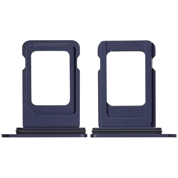 İphone 17 Pro Max ile Uyumlu Tek Sim Kart Tepsisi (Koyu Mavi)