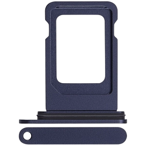 İphone 17 Pro Max ile Uyumlu Tek Sim Kart Tepsisi (Koyu Mavi)