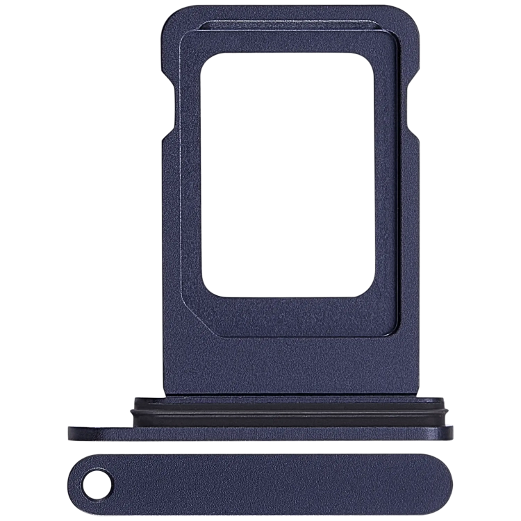 İphone 17 Pro Max ile Uyumlu Tek Sim Kart Tepsisi (Koyu Mavi)