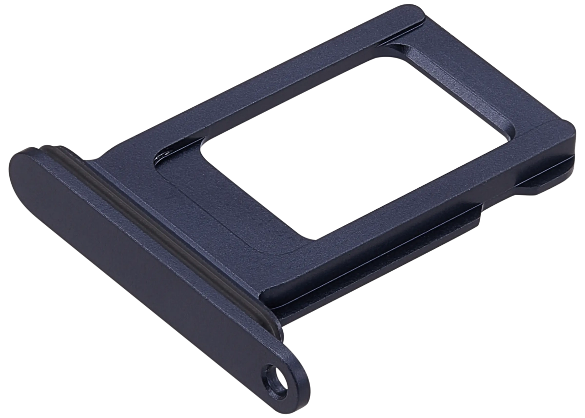 İphone 17 Pro Max ile Uyumlu Tek Sim Kart Tepsisi (Koyu Mavi)