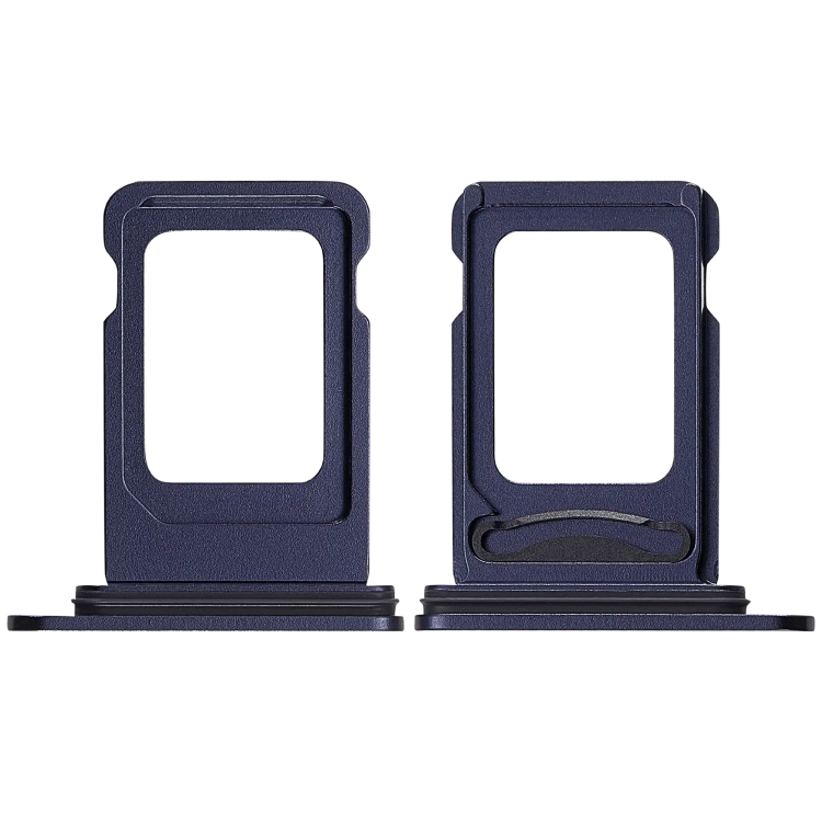 İphone 17 Pro ile Uyumlu Çift Sim Kart Tepsisi (Koyu Mavi)