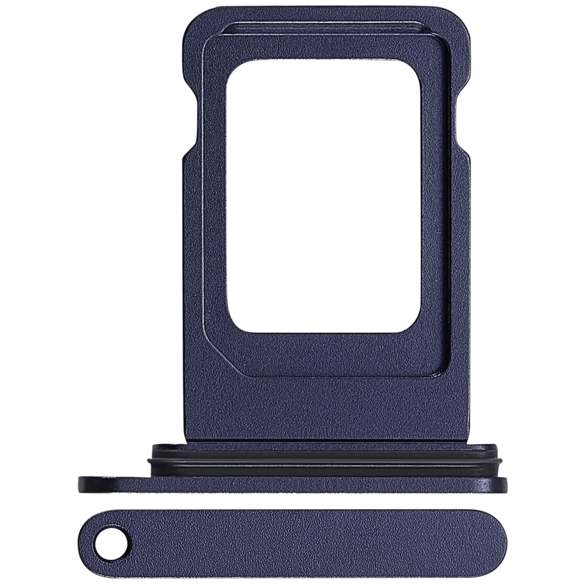 İphone 17 Pro Max ile Uyumlu Çift Sim Kart Tepsisi (Koyu Mavi)