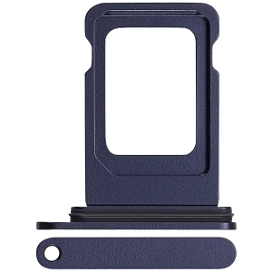 İphone 17 Pro Max ile Uyumlu Çift Sim Kart Tepsisi (Koyu Mavi)