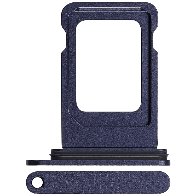 İphone 17 Pro ile Uyumlu Çift Sim Kart Tepsisi (Koyu Mavi)