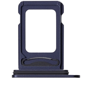 İphone 17 Pro ile Uyumlu Çift Sim Kart Tepsisi (Koyu Mavi)