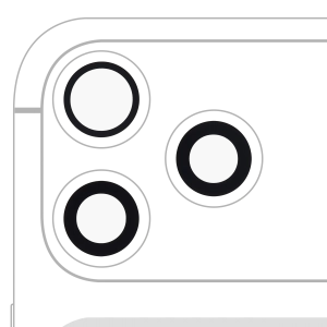 İphone 17 Pro / 17 Pro Max için Arka Kamera Lensi (Yalnızca Cam) Yapışkanlı (3 Parça Set)