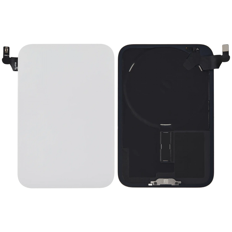  İphone 17 Pro için Arka Cam MagSafe Mıknatıslı %100 Servis Ürün (Gümüş)