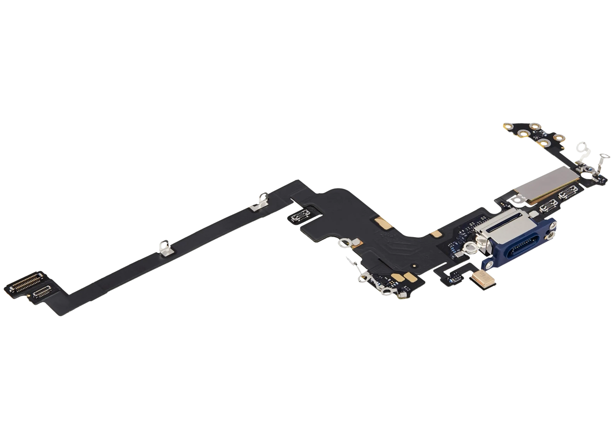 İphone 17 Pro için Şarj Bağlantı Noktası Filmi (Koyu Mavi) Orijinal Ürün