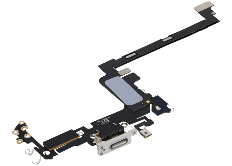 İphone 17 Pro için Şarj Bağlantı Noktası Filmi (Gümüş)