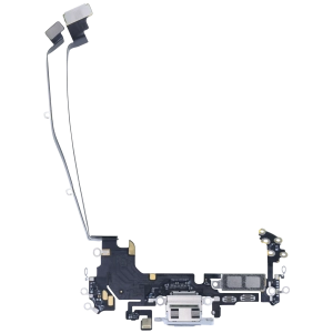 İphone 17 Pro USB-C Şarj Bağlantı Noktası Esnek Kablosu (eSIM)  (Kanada Versiyonu) (Gümüş)