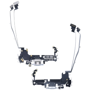 İphone 17 Pro USB-C Şarj Bağlantı Noktası Esnek Kablosu (eSIM)  (Kanada Versiyonu) (Gümüş)