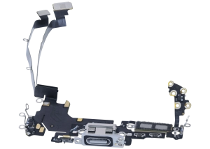 İphone 17 Pro USB-C Şarj Bağlantı Noktası Esnek Kablosu (eSIM)  (Kanada Versiyonu) (Gümüş)