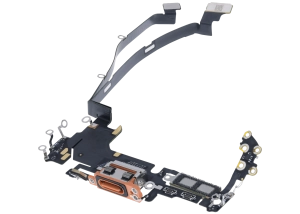 İphone 17 Pro USB-C Şarj Bağlantı Noktası Esnek Kablosu (eSIM)  (Kanada Versiyonu) (Kozmik Turuncu)