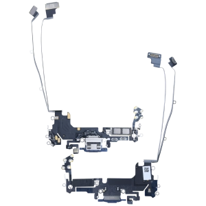 İphone 17 Pro USB-C Şarj Bağlantı Noktası Esnek Kablosu (eSIM)  (Kanada Versiyonu) (Koyu Mavi)