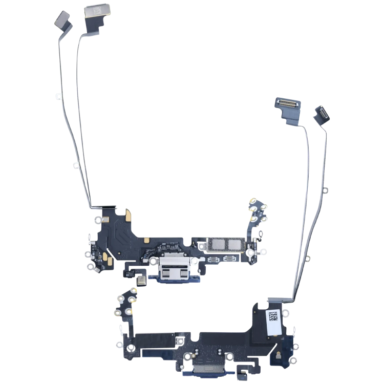 İphone 17 Pro USB-C Şarj Bağlantı Noktası Esnek Kablosu (eSIM)  (Kanada Versiyonu) (Koyu Mavi)