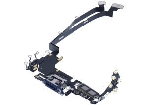 İphone 17 Pro USB-C Şarj Bağlantı Noktası Esnek Kablosu (eSIM)  (Kanada Versiyonu) (Koyu Mavi)