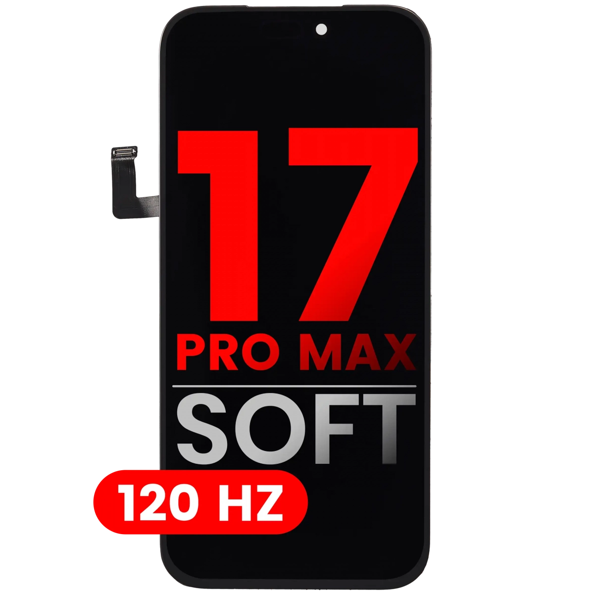 İphone 17 Pro Max Ekran Dokunmatik Soft Oled Oled Tak Çalıştır Ekran